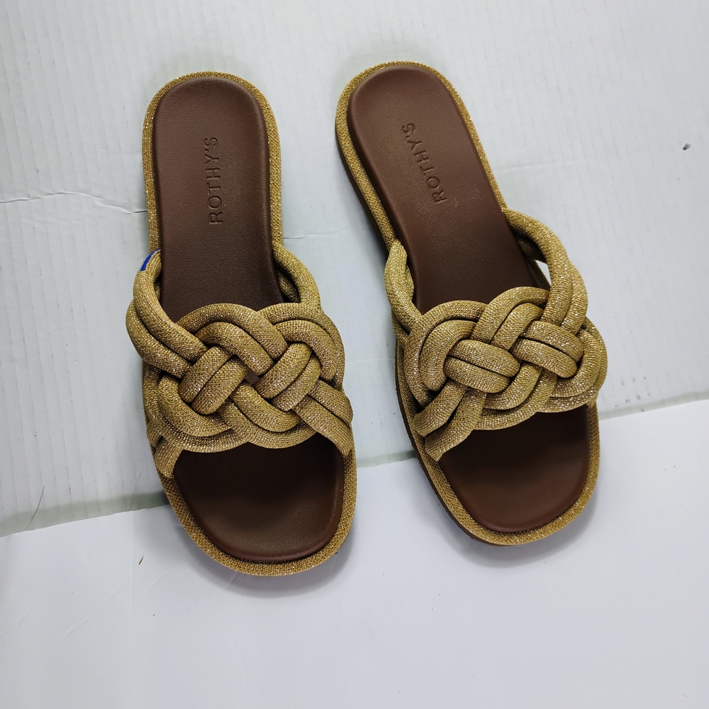 Rothy's The Summer Sandal in the Golden Sun color Size 8.5